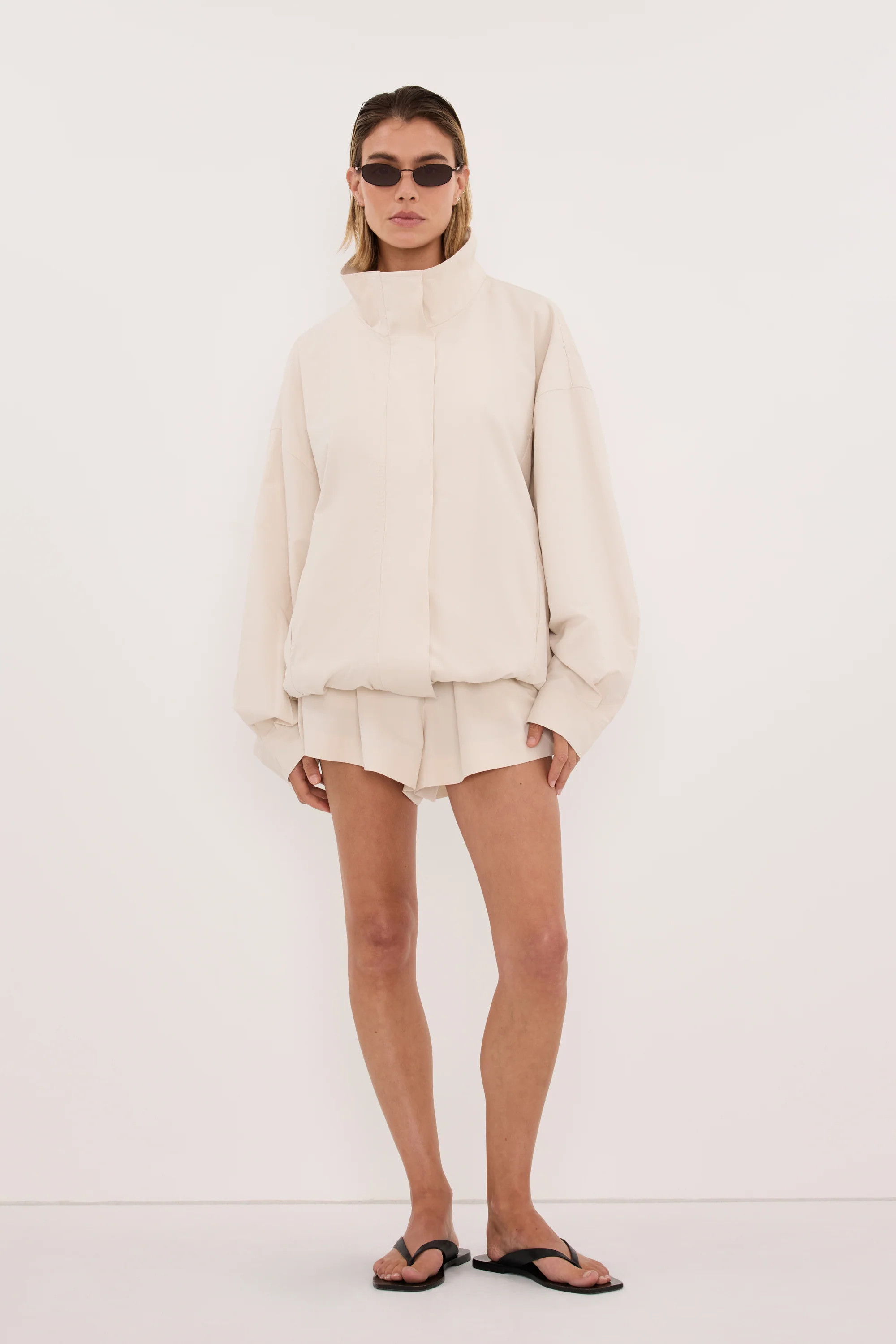 RORY IVORY LIGHT TRACK SHORT | DISSH