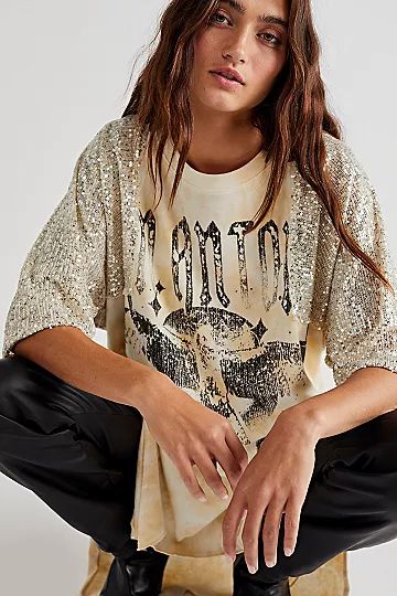 City Sparkle Tee | Free People (Global - UK&FR Excluded)