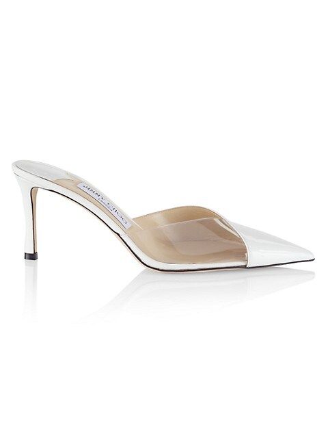 Claria Patent Leather & PVC Mules | Saks Fifth Avenue