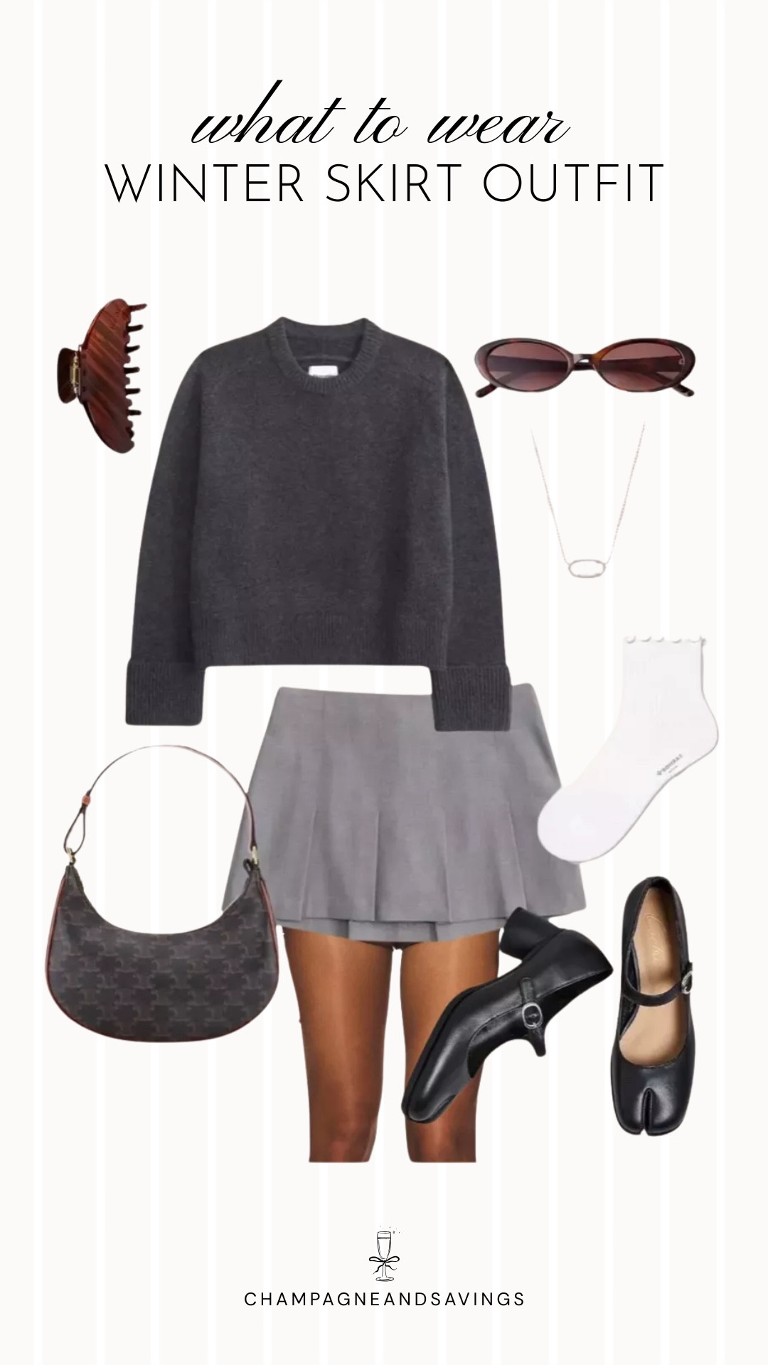 Winter skirt outfit

#LTKootd