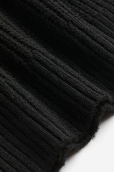 Balloon-sleeved Sweater - Black - Ladies | H&M US | H&M (US + CA)