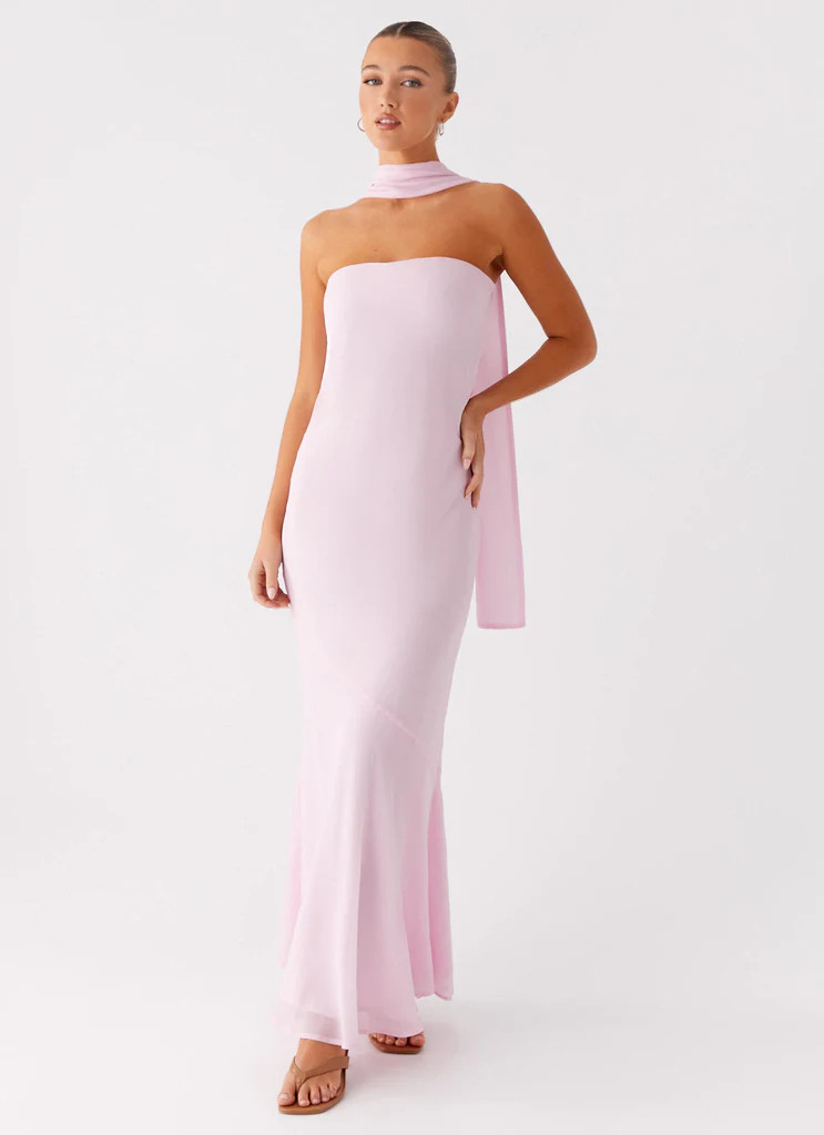 Under The Pagoda Maxi Dress - Pink | Peppermayo (Global)