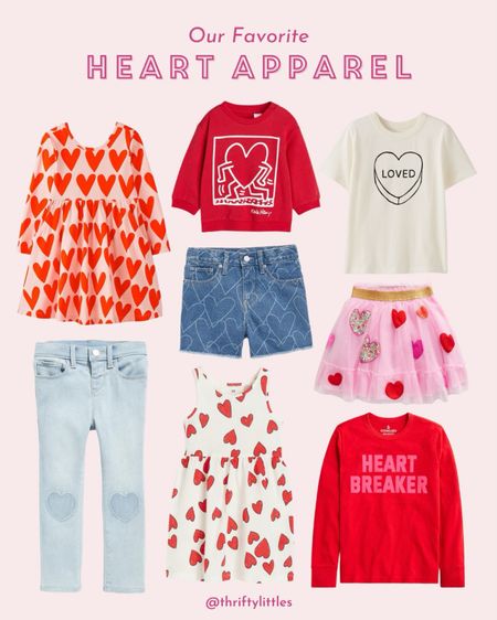 All the heart eyes for all the heart apparel this season! ❤️