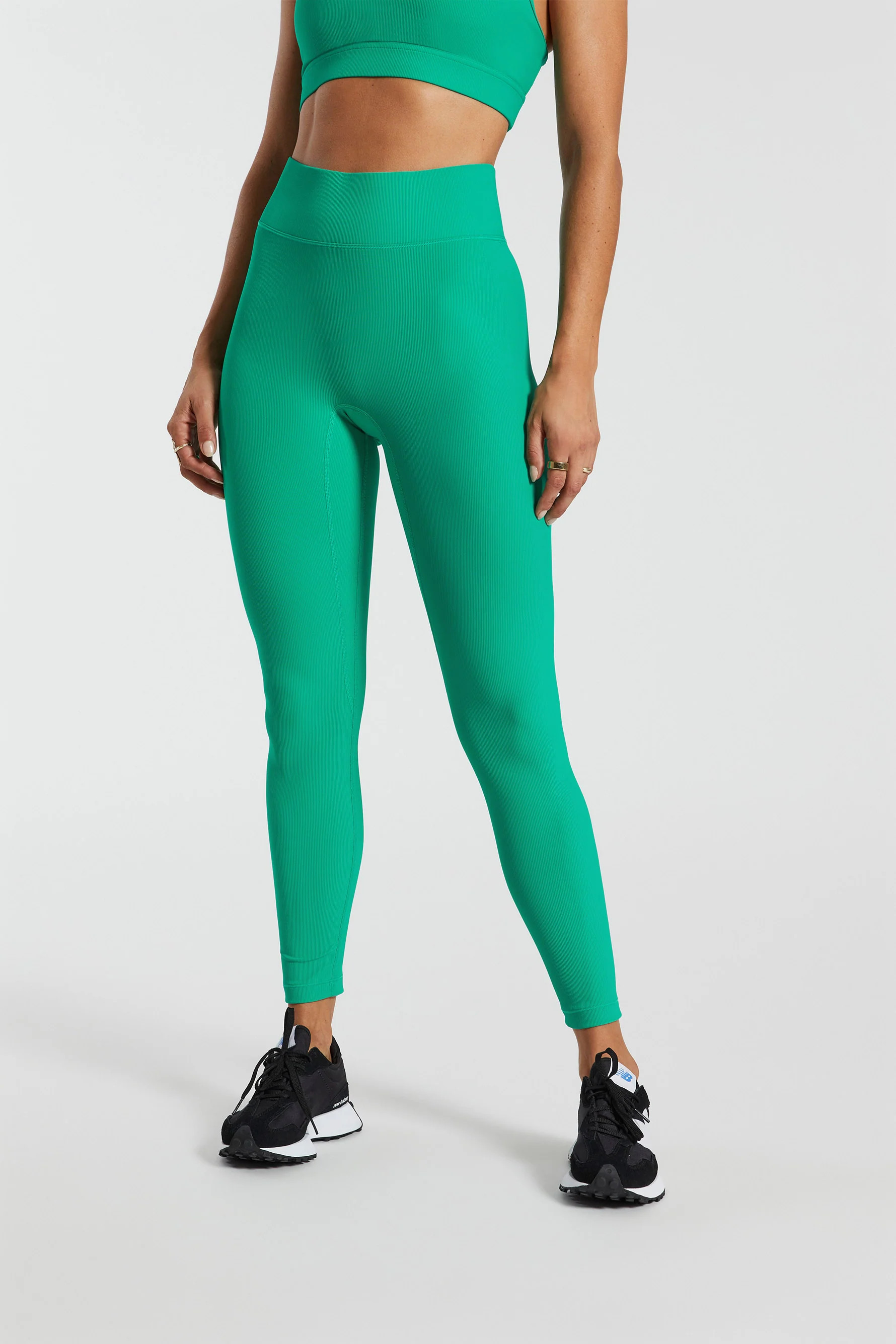 Sport Rib Center Stage Legging | Bandier
