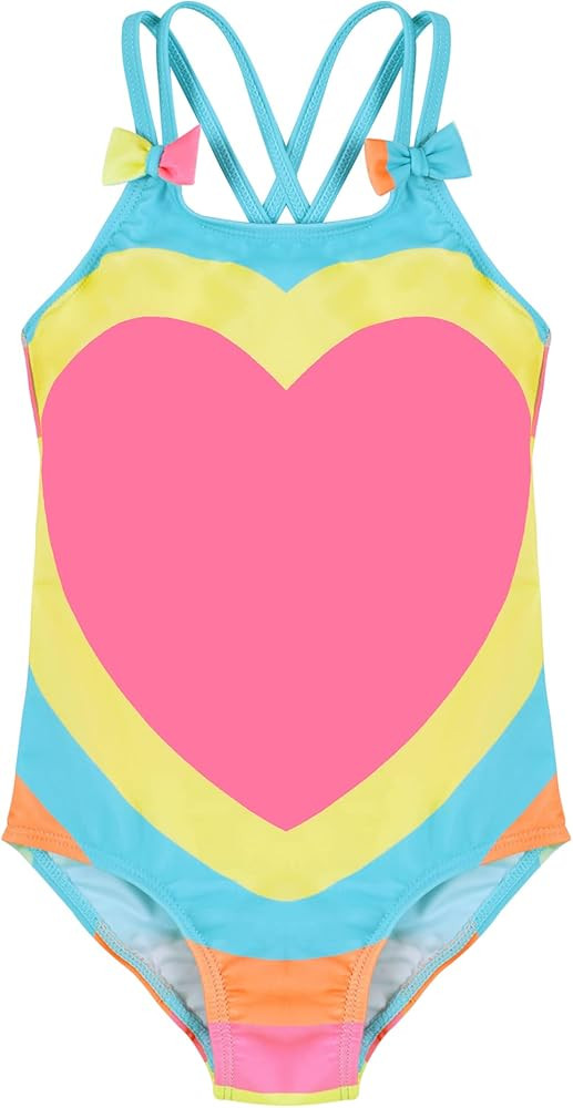 MARZXIN Baby Girls One Piece Swimsuit Toddler Ruffle Bathing Suit Swimwear Beachwear | Amazon (US)