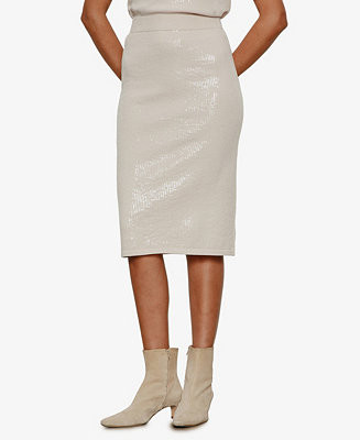 Women's Sparkle Sequin Pencil Skirt | Macy's
