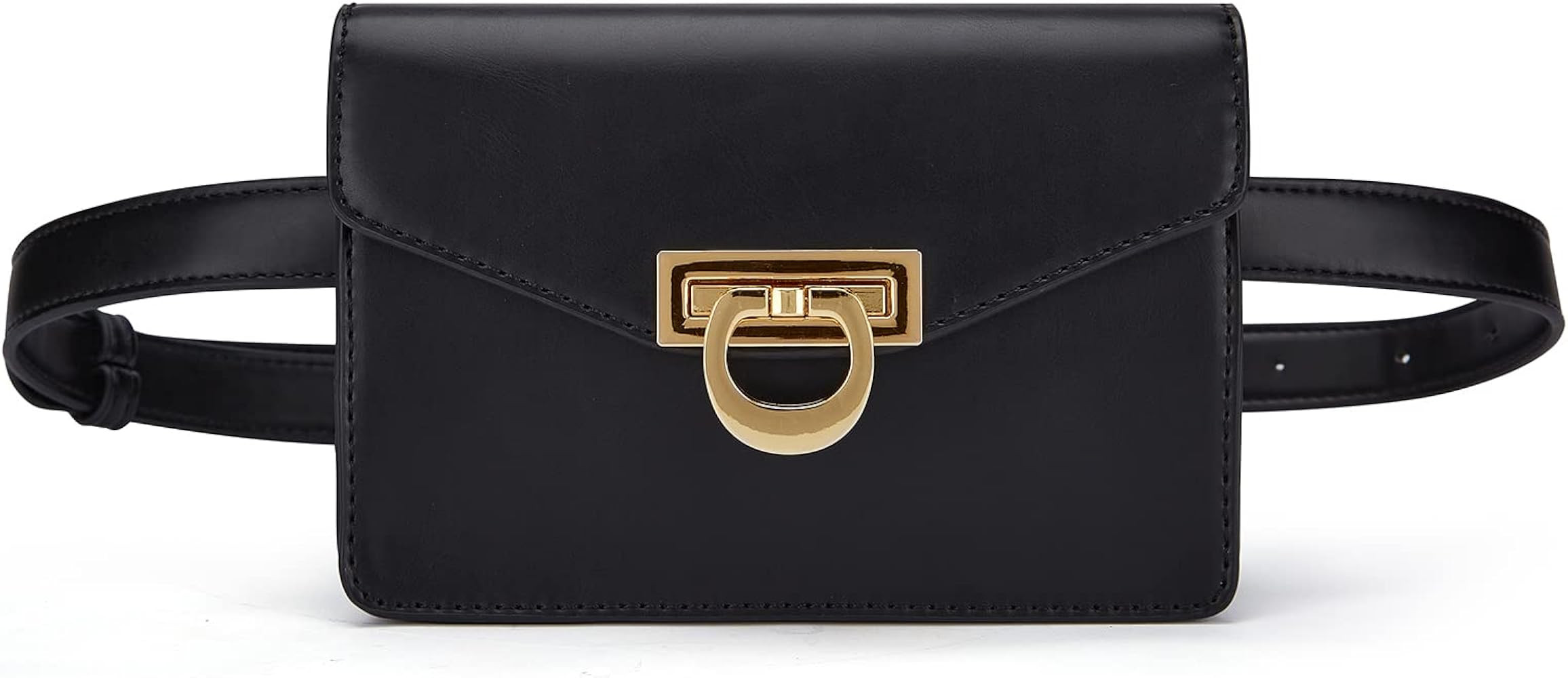 ECOSUSI Fanny Pack for Women PU Leather Belt Bag Waist Bag Fashion Waist Pack Pouch Small Purse f... | Amazon (US)