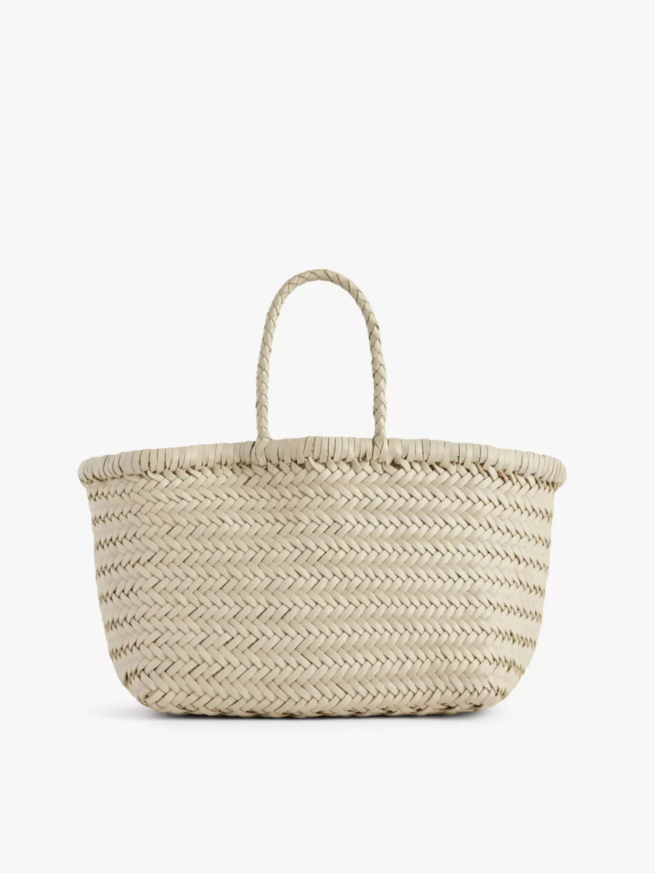 Bamboo Triple Jump small leather tote bag | Selfridges