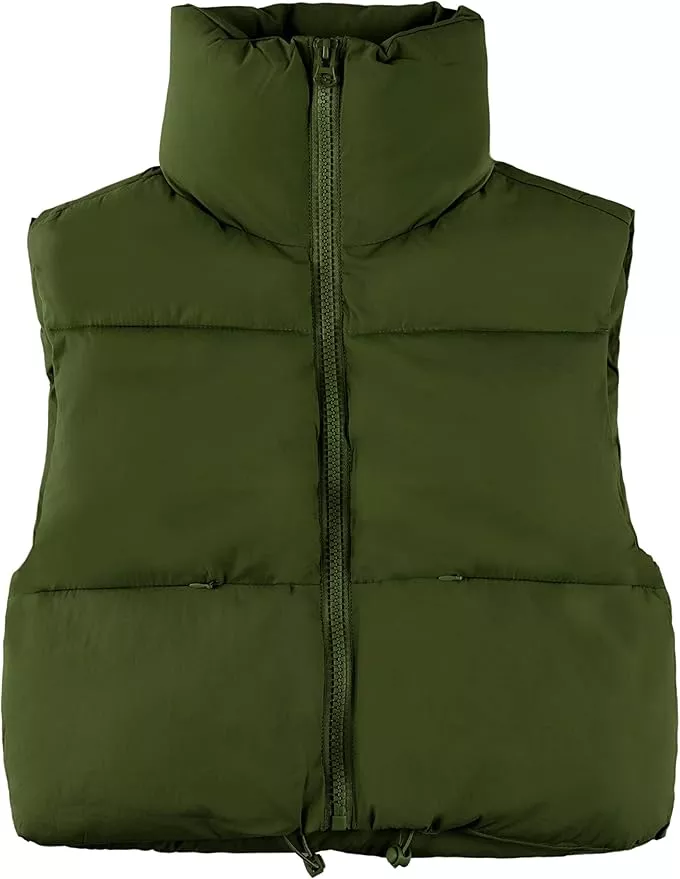 UANEO Cropped Puffer Vest Women … curated on LTK