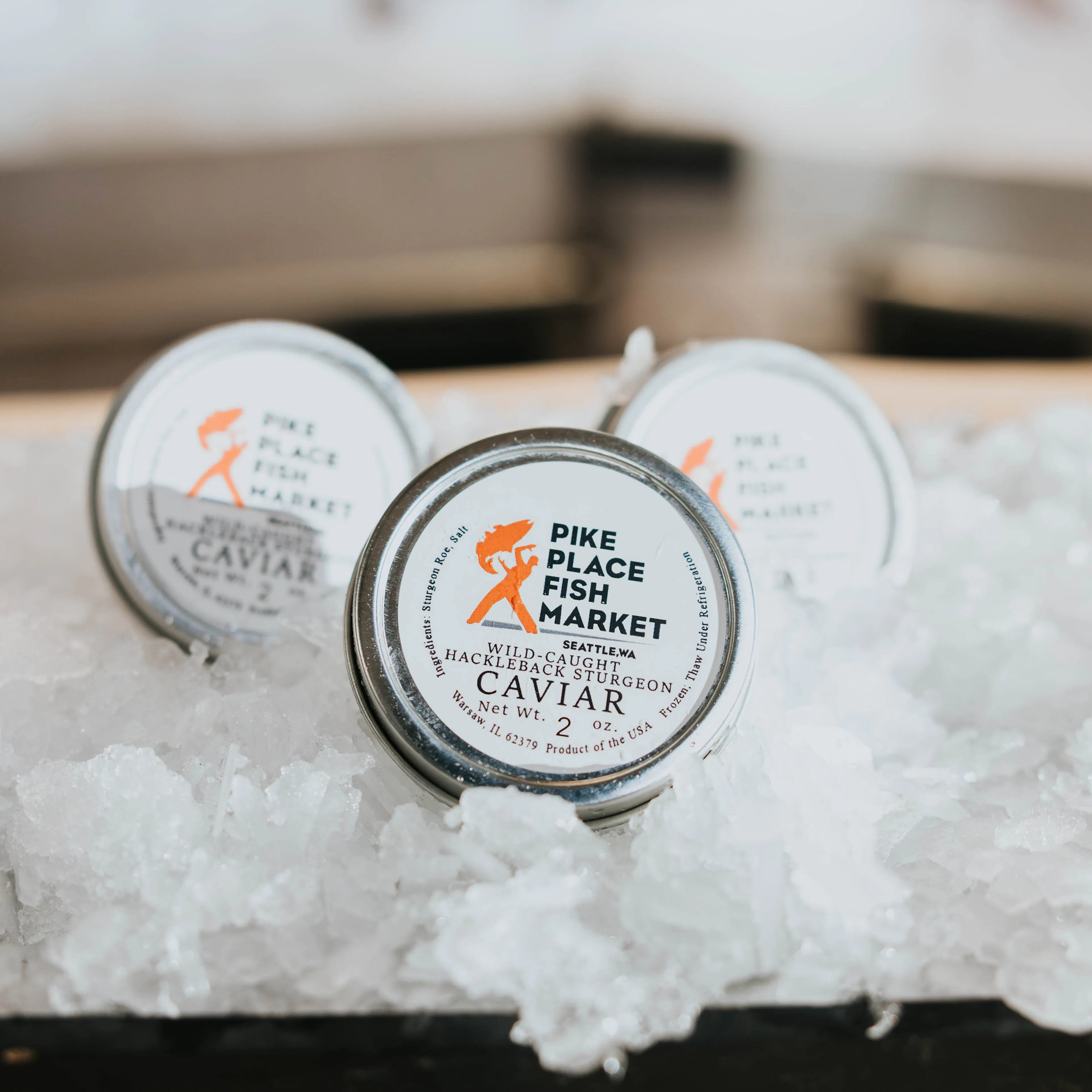 Caviar - Wild Sturgeon, USA, 2 oz by Pike Place Fish Market | Goldbelly | Goldbelly
