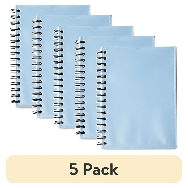 (5 pack) Pen+Gear Sketch Diary, 70 Sheets, 5.5" x 8.5", Blue | Walmart (US)