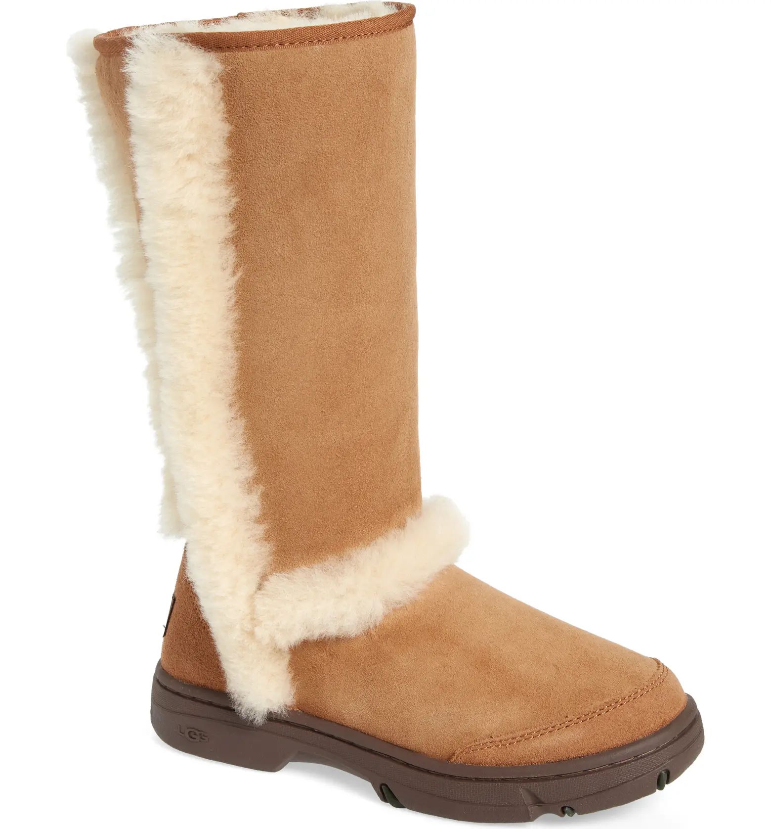 UGG® Sunburst Genuine Shearling Tall Boot | Nordstrom | Nordstrom