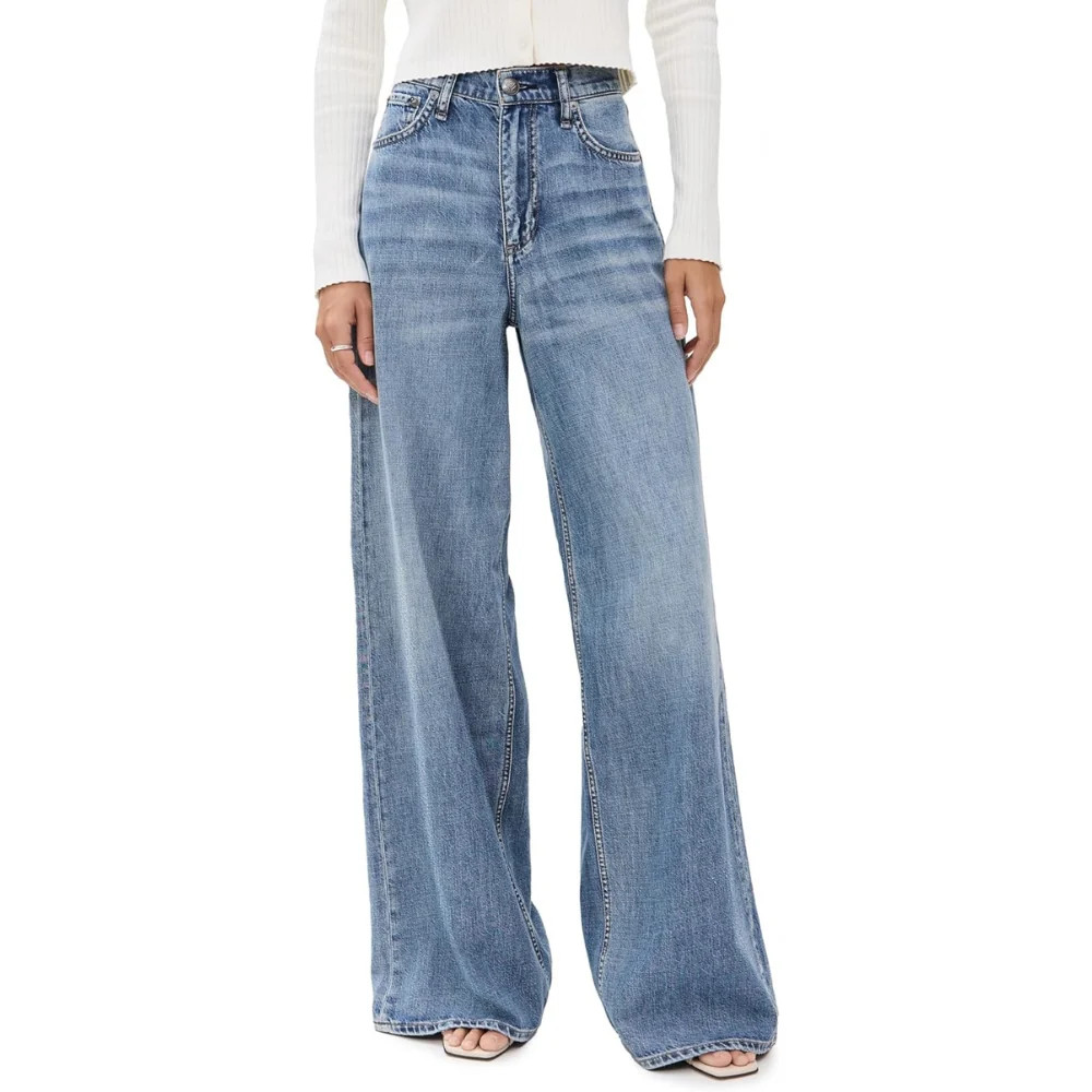 rag & bone Women's Featherweight Sofie High-Rise Wide Jeans | Shop Simon