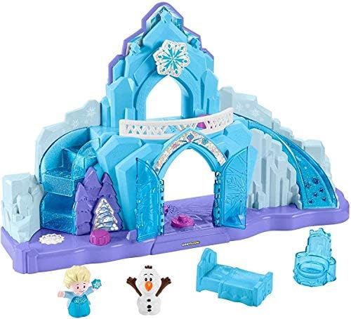 Fisher-Price Little People Disney Frozen Elsa's Ice Palace, Musical Light-Up Playset – English ... | Amazon (CA)
