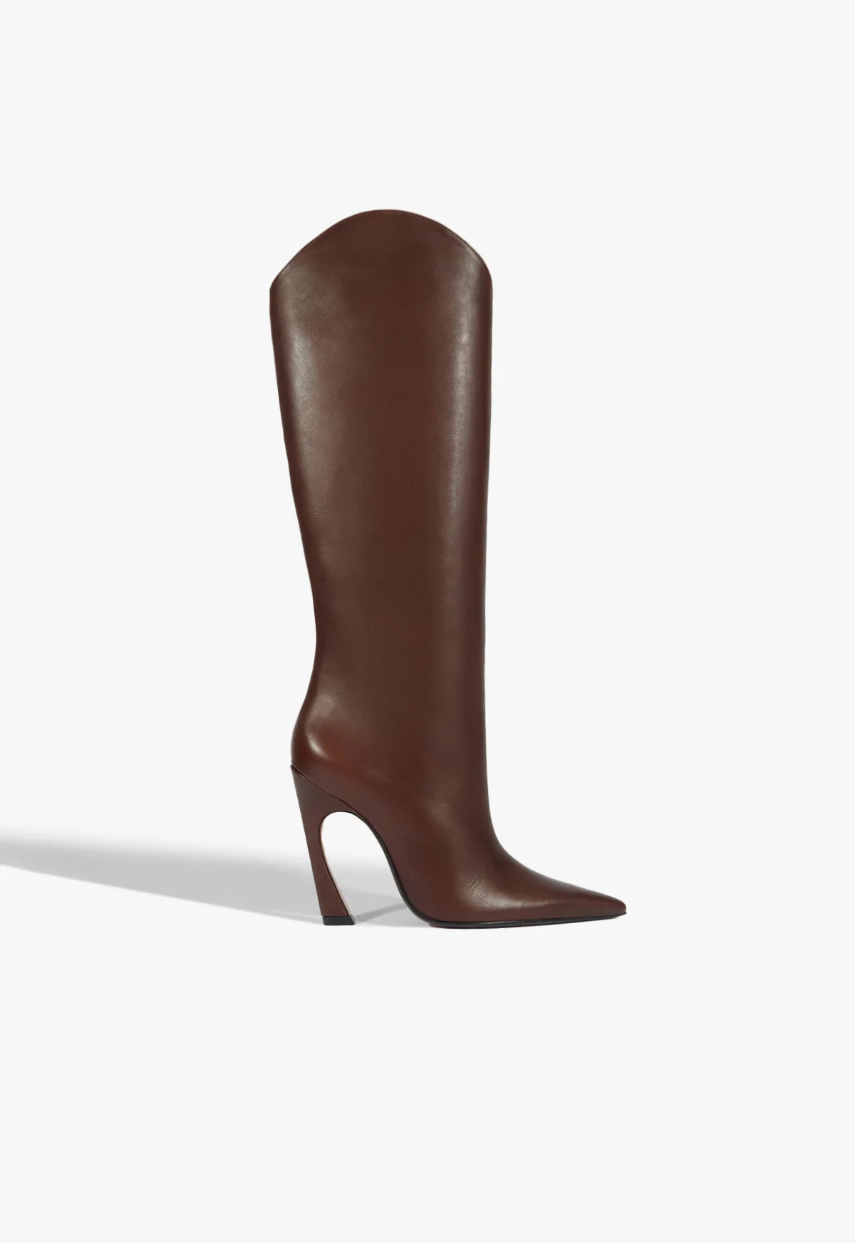 Brown Leather Boot Maryann | SCHUTZ | Schutz (US)