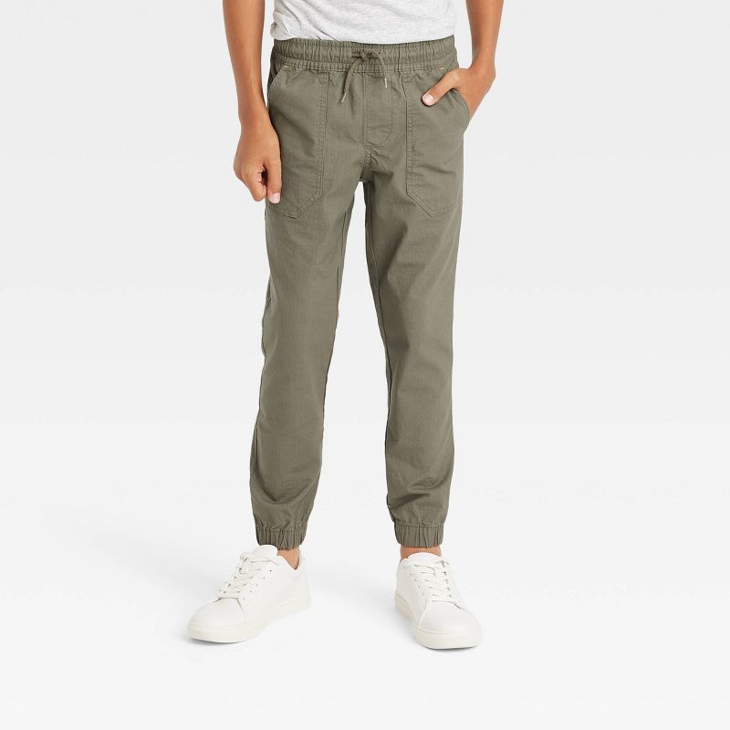 Boys' Skinny Fit Ripstop Pull-On Jogger Pants - art class™ | Target