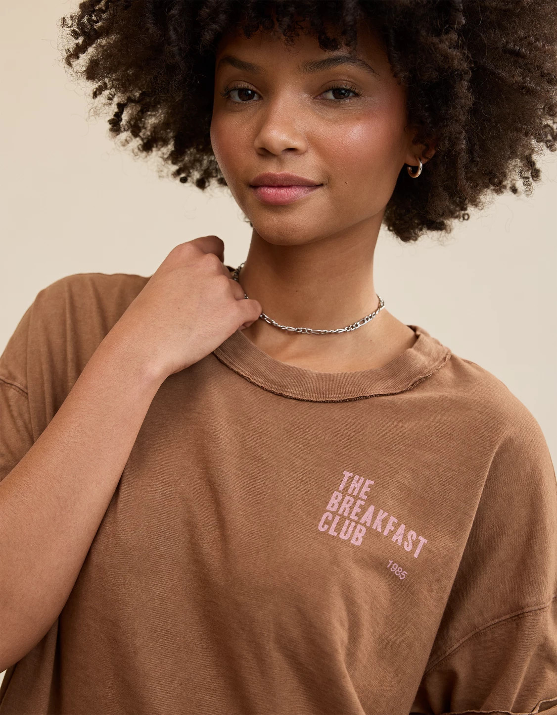 Aerie Oversized Crew Boyfriend T-Shirt | Aerie