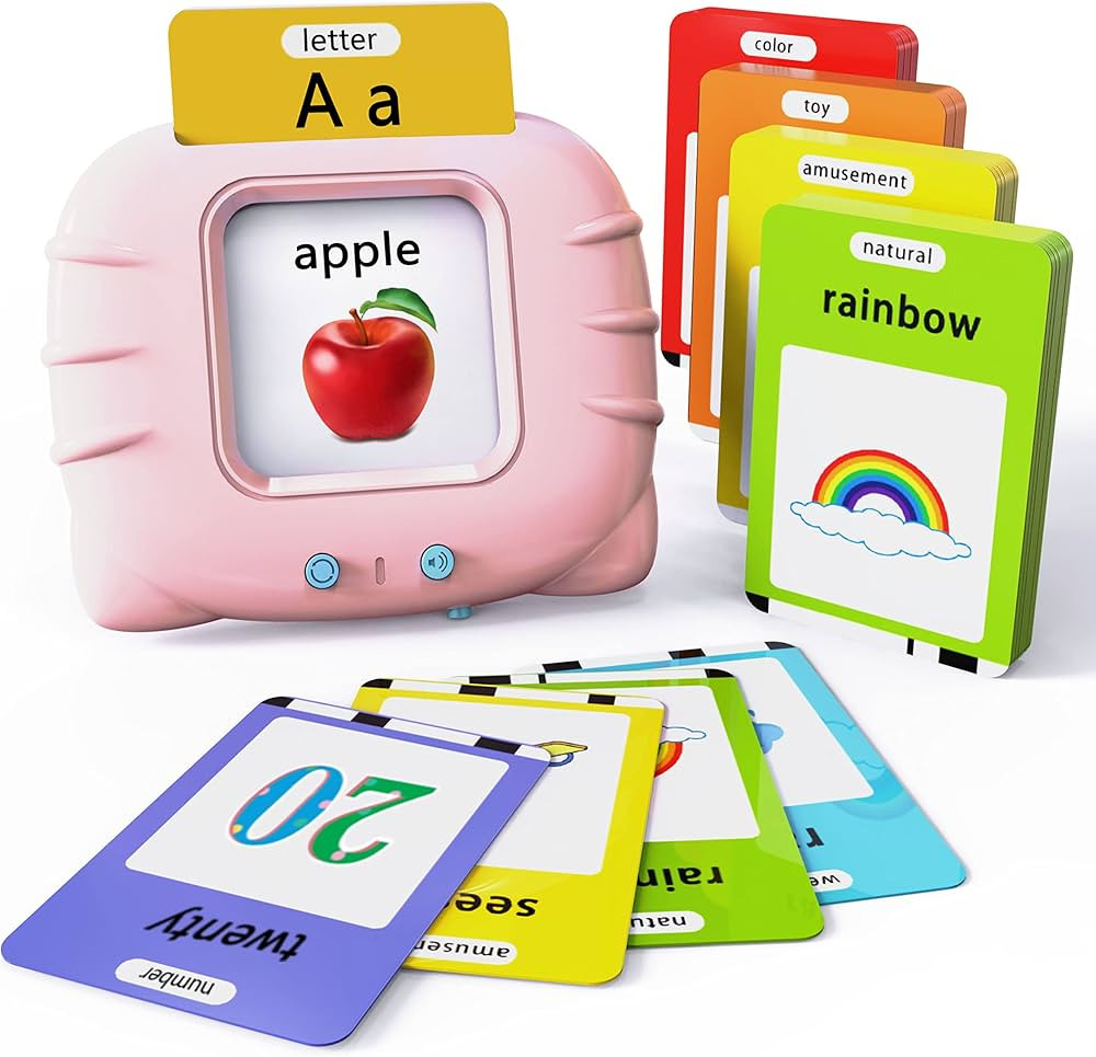 Lapare Audible Educational Toy with Music for Toddlers Age 1 2 3 4 5, 252 Sight Words Flash Cards... | Amazon (US)