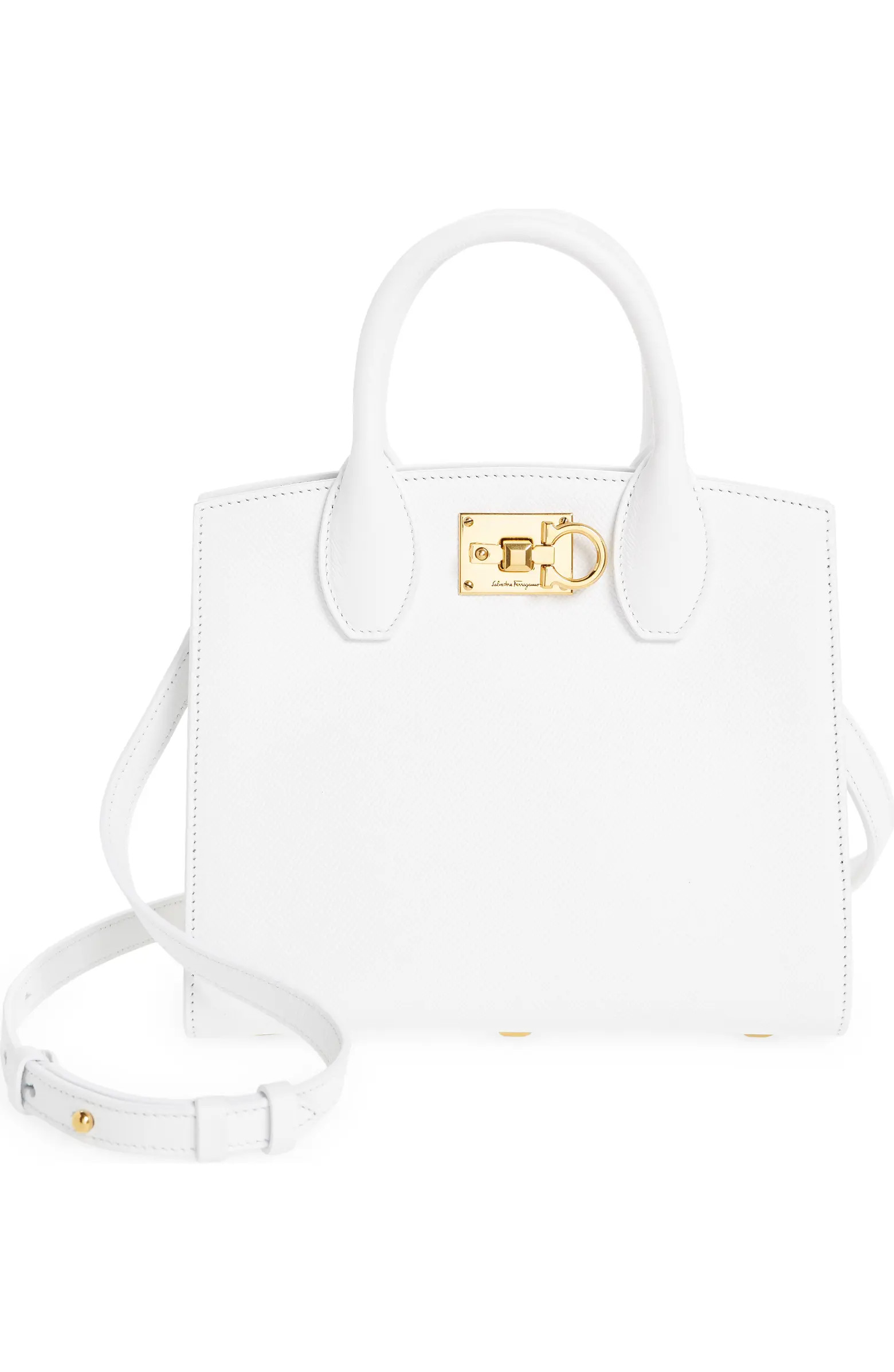 Studio Box Mini Leather Top-Handle Bag | Nordstrom