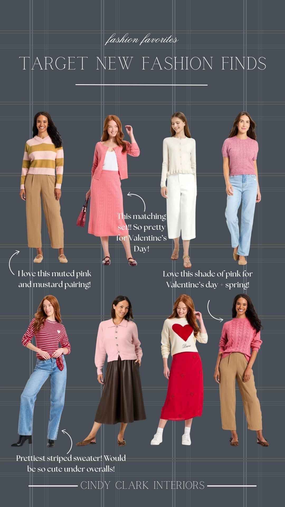 Target has Valentine’s Day on the mind, and I’m not mad about it! All these new sweaters are so cozy and cute for the holiday, plus the pink tones are gorgeous for the spring too! 

#LTKootd