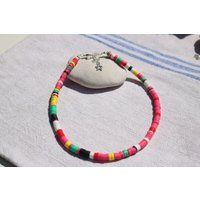Kiara multicoloured Outer Banks choker necklace | Etsy (US)