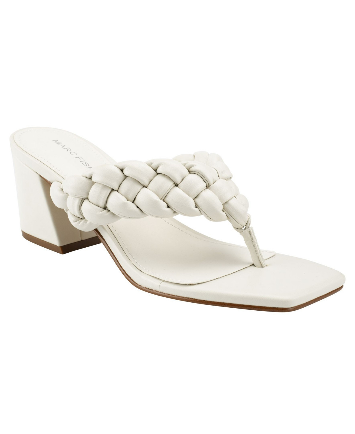 Marc Fisher Women's Galynite Block Heel Thong Sandals Women's Shoes | Macys (US)