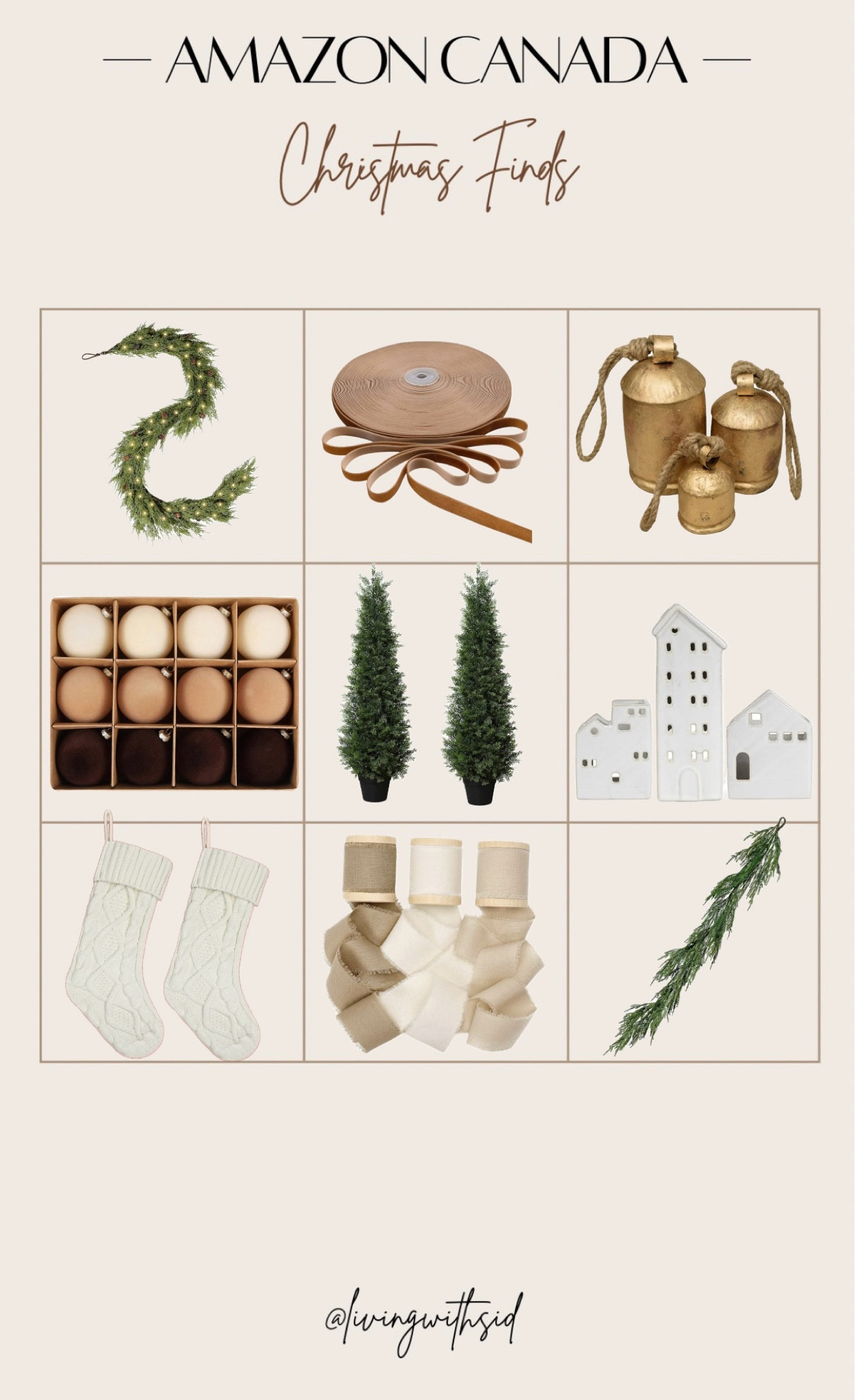 Affordable Christmas finds at Amazon Canada 

Christmas | Christmas home decor | holiday season 

#LTKcanada #LTKgiftguide #LTKsale