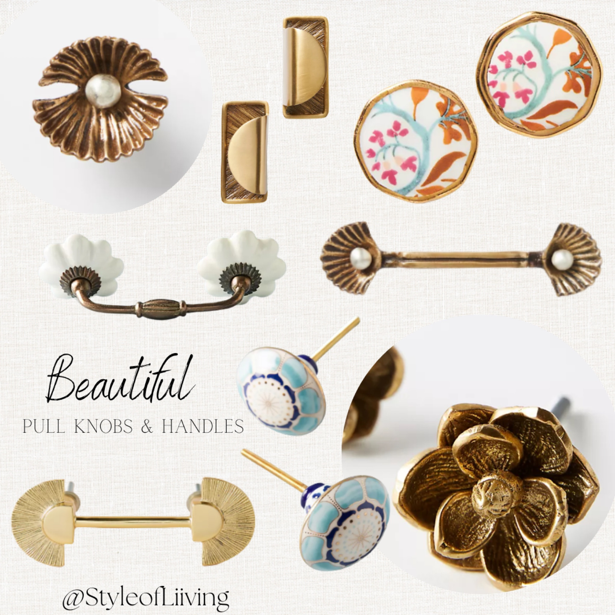 Beautiful pull knobs and handles from Anthropologie! Aesthetically pleasing cabinet hardware.

#LTKGiftGuide #LTKstyletip #LTKhome