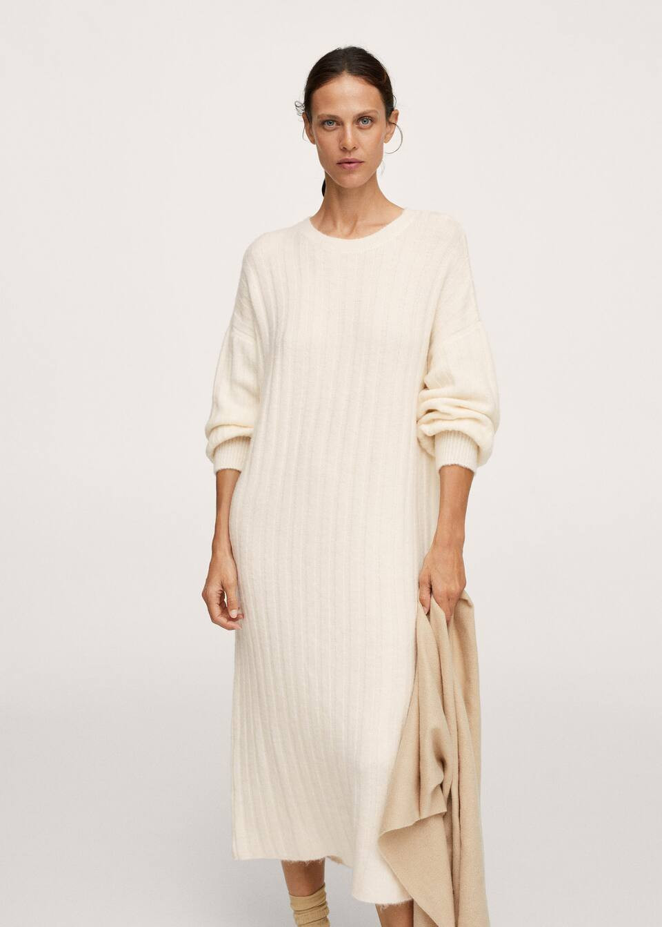 Ribbed knit dress | MANGO (US)