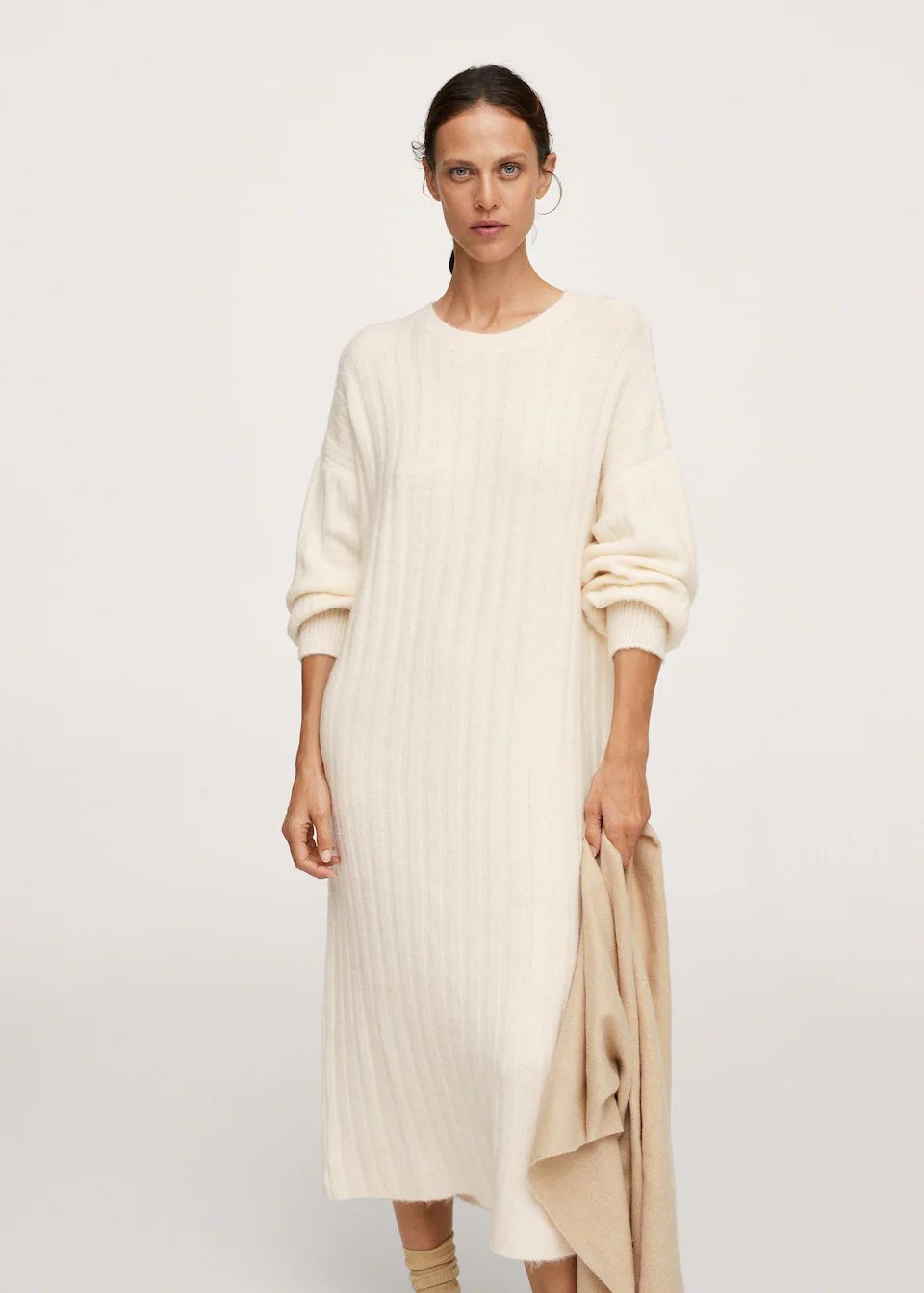 Ribbed knit dress | MANGO (US)