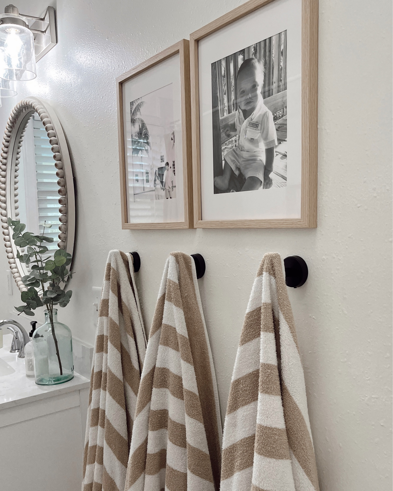 amazon coastal bathroom beach towel rack 🐚

#LTKhome