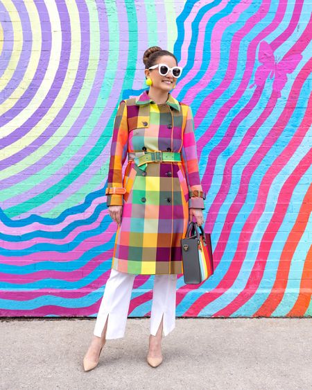 Keep it colorful 🧡💛💜🩵💚🩷🤎💙 This trench coat is the ultimate spring jacket and spring outfit. Sharing together colorful picks below. 

#LTKSeasonal #LTKstyletip #LTKworkwear