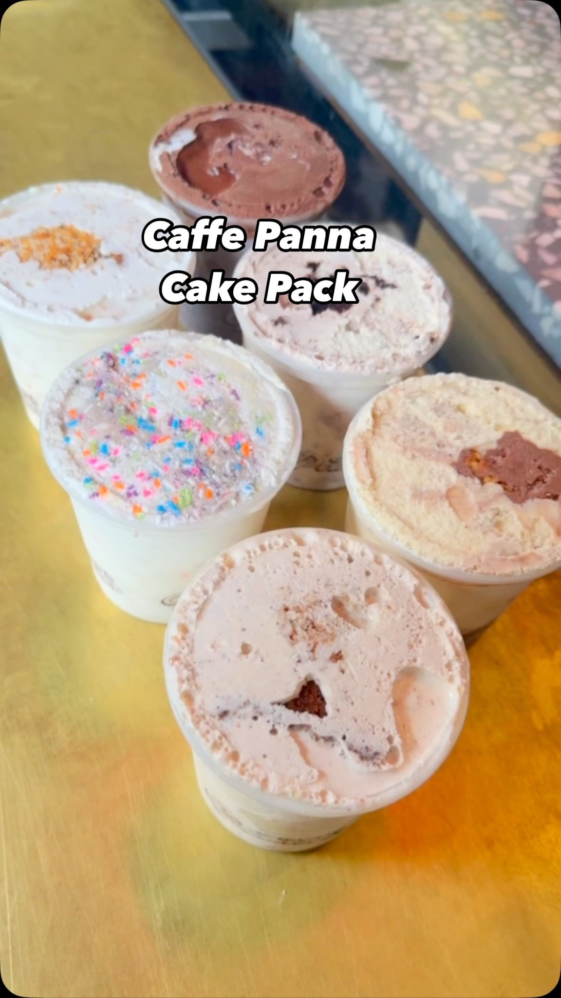 Make it your birthday everyday. Available in limited quantities!
.
.
.
.
#cakepack #eatingnyc #caffepanna #goldbelly #icecreamlover #devilsfoodcake #carrotcake #coconutcake #flourlesschocolatecake #yellowcake #birthdaycake #birthdaycakeicecream