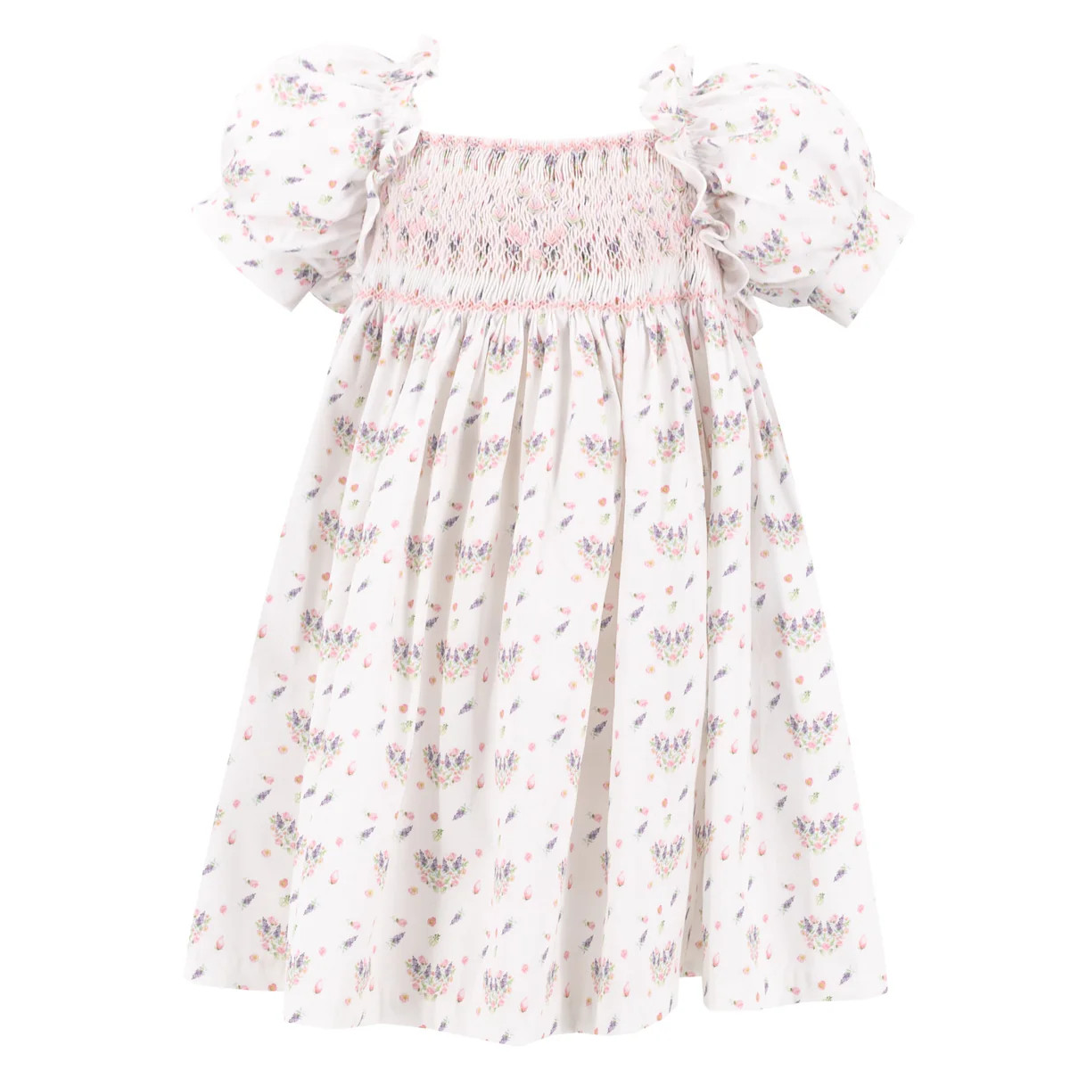 Lavender Blooms Girl Dress | Dondolo