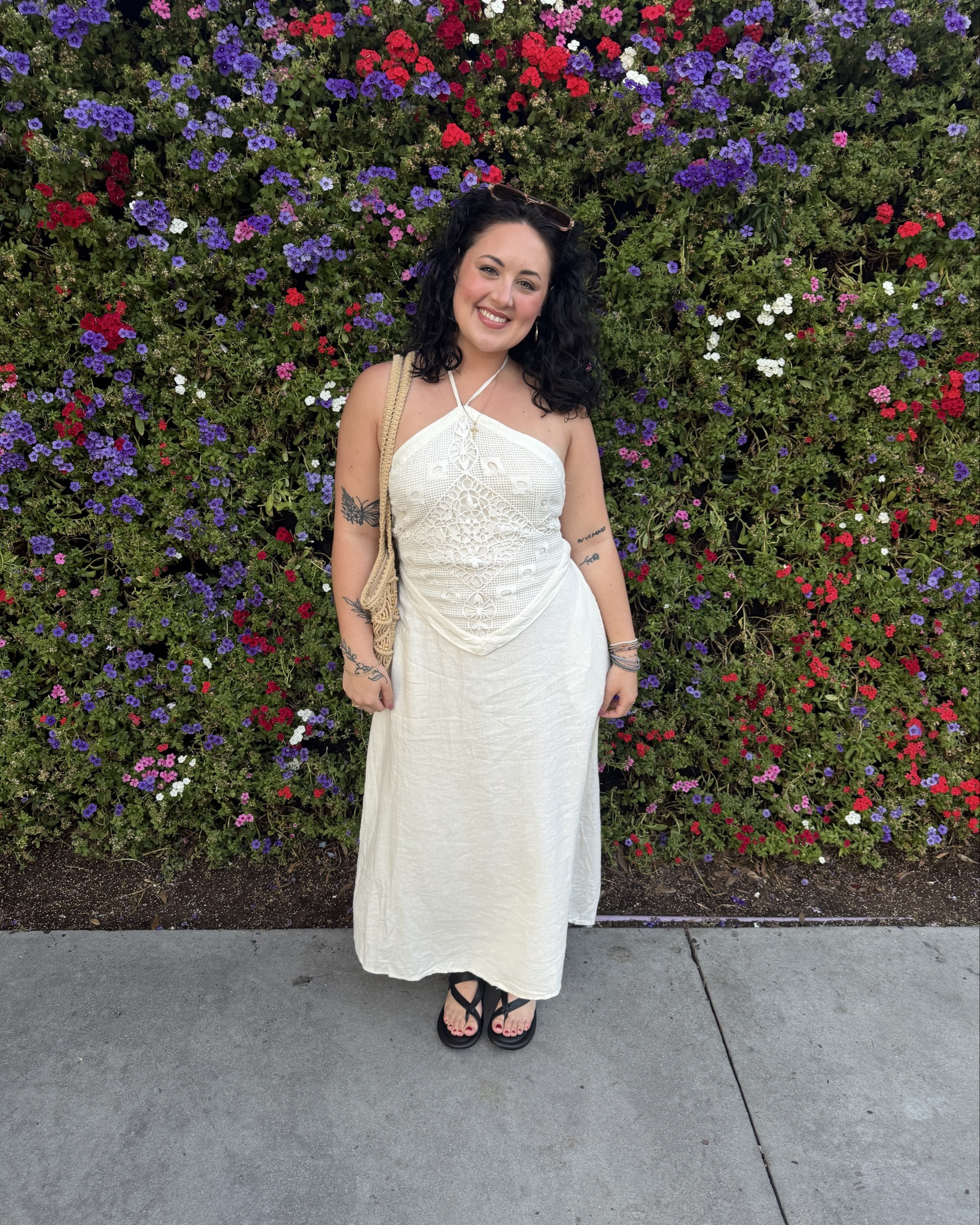 Linen spring dress ☀️🌷
Sandals are Franco sarto but not the exact type I have linked. Bag is originally from Marshall’s I got it last year 

#LTKSeasonal #LTKdayinmylife #LTKootd
