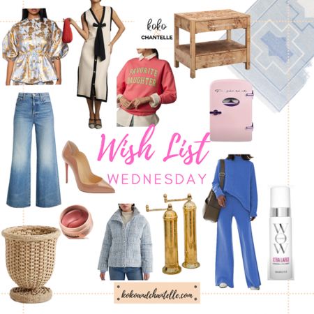 Happy Wish List Wednesday! Seeing lots of blues and pinks for spring!

#LTKbeauty #LTKhome #LTKover40
