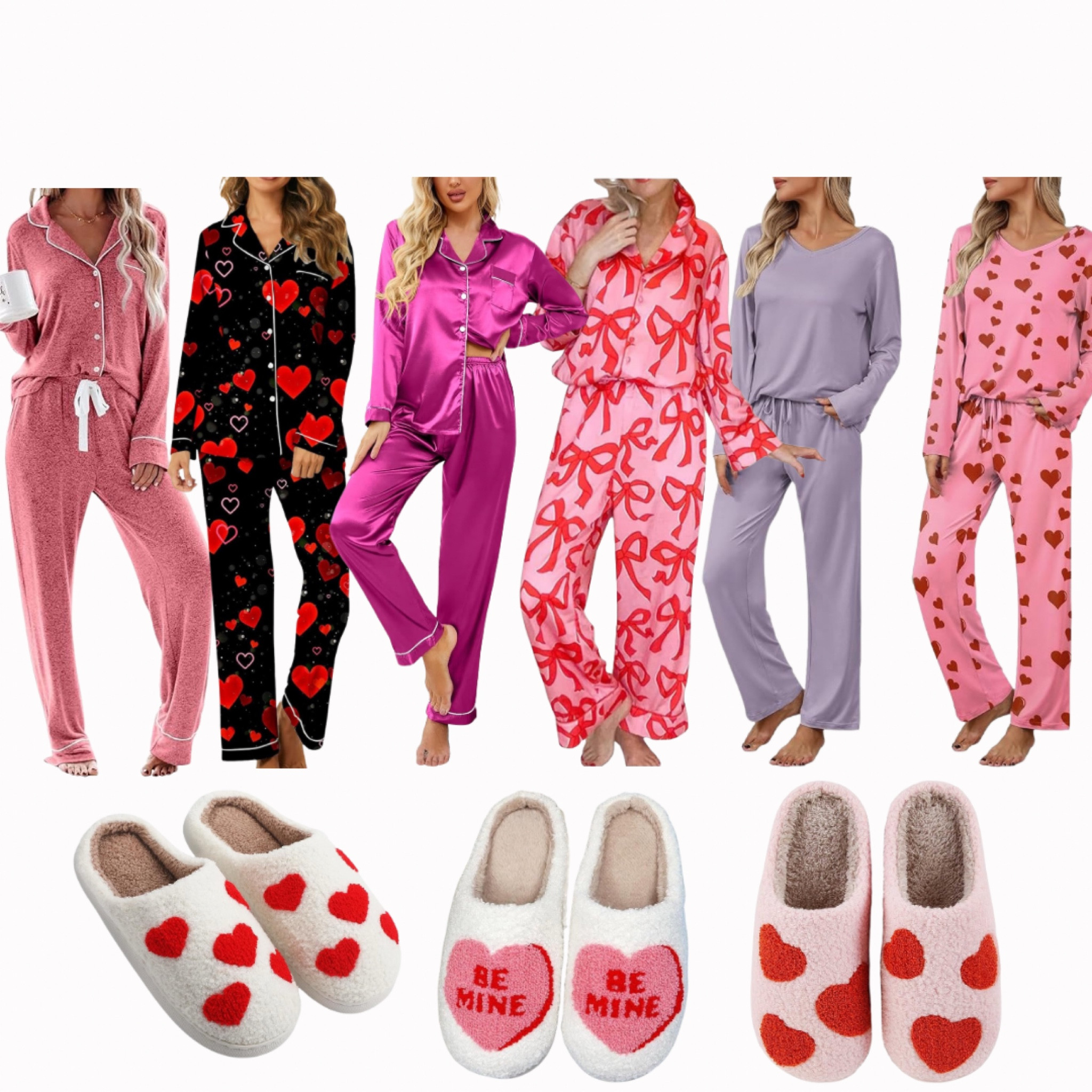 Valentine’s Day pajama sets, PJ set, holiday pajamas
#valentinesday #valentinespajamas #valentinesdaypajamas #giftforher #valentinesdaygift

#LTKGiftGuide #LTKFindsUnder50 #LTKSeasonal