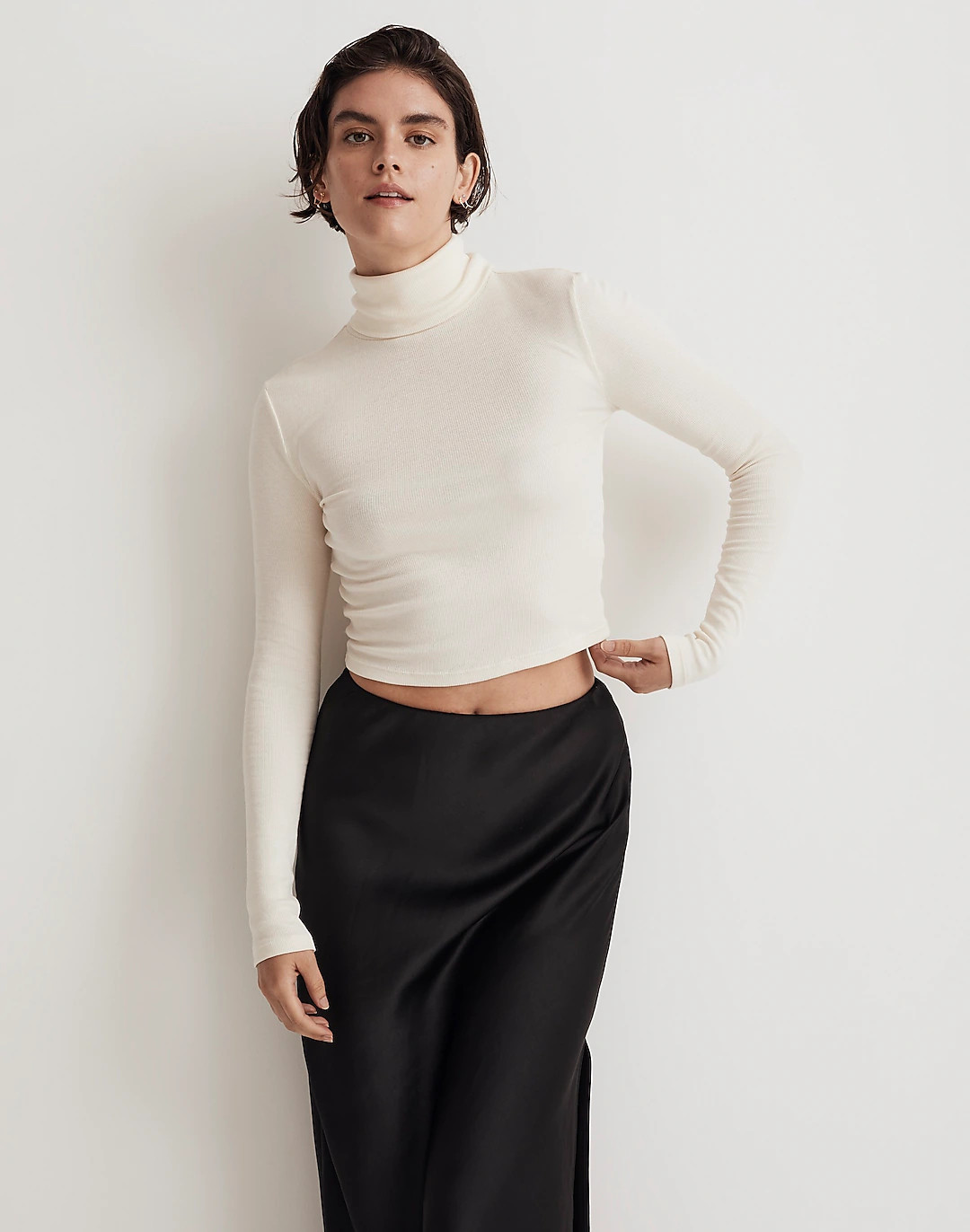Cropped Turtleneck | Madewell