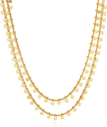 Amelia Rose Layered Coin Necklace | Nordstrom | Nordstrom