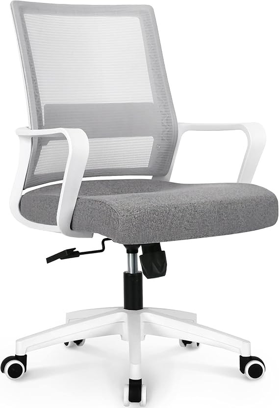 NEO CHAIR Office Chair Ergonomic Desk Chair Mid Back Mesh Computer Chair with Lumbar Support Comf... | Amazon (US)
