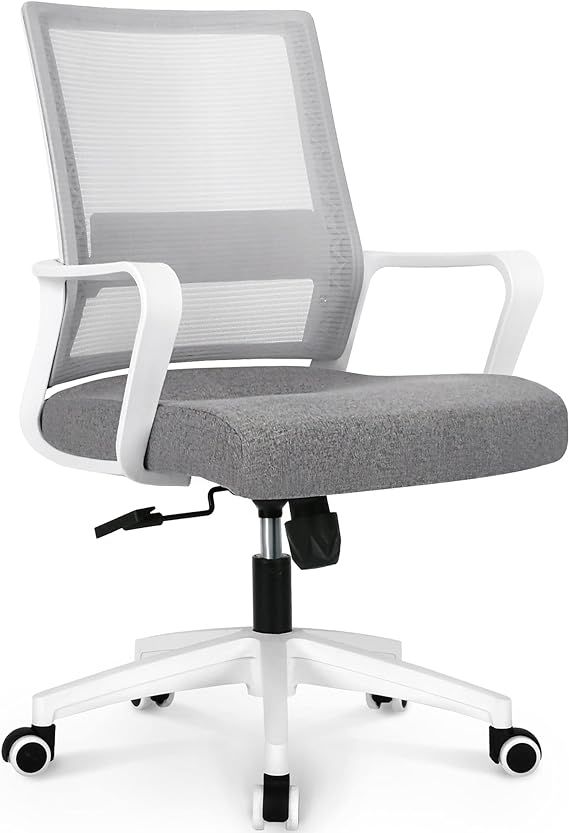 NEO CHAIR Office Chair Ergonomic Desk Chair Mid Back Mesh Computer Chair with Lumbar Support Comf... | Amazon (US)