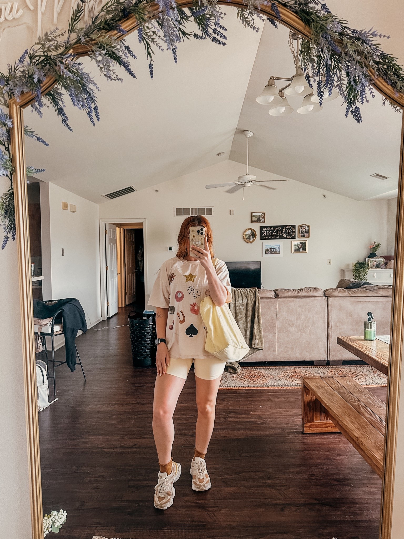 It was officially bike shorts and tee shirt weather.. today it’s sweatpants and hoodie weather… good ole PA 

#LTKgrwm #LTKootd #LTKfitnessgoals