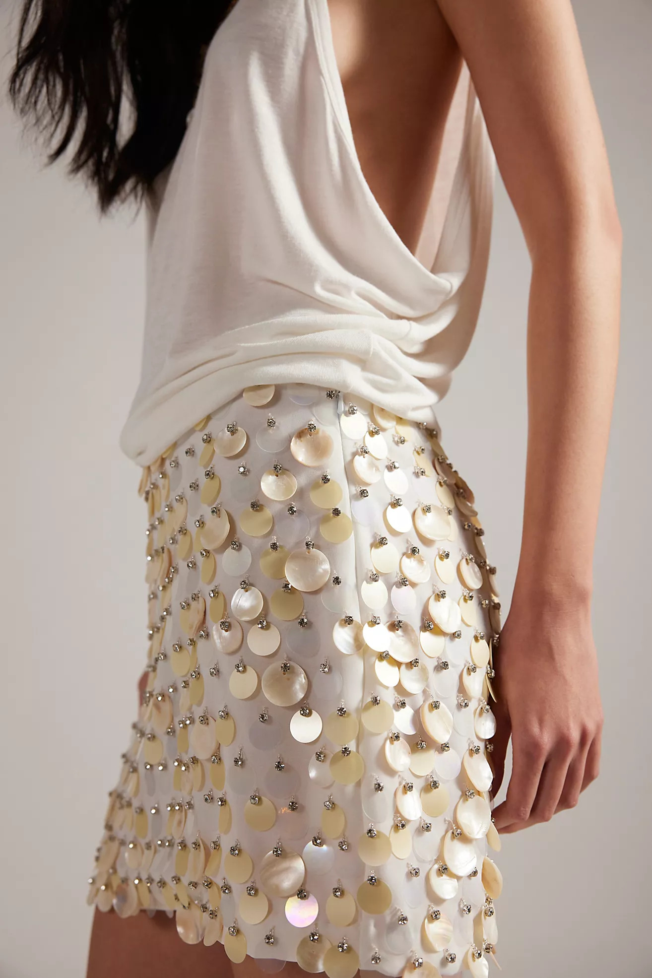 Tach Clothing Cleo Sequin Mini Skirt | Free People (Global - UK&FR Excluded)