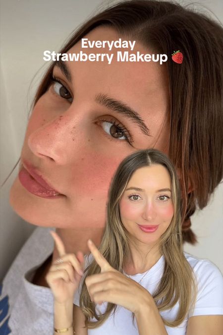 Strawberry Makeup tutorial, Sephora, blush, pretty makeup, trending makeup. 

#LTKxSephora #LTKbeauty