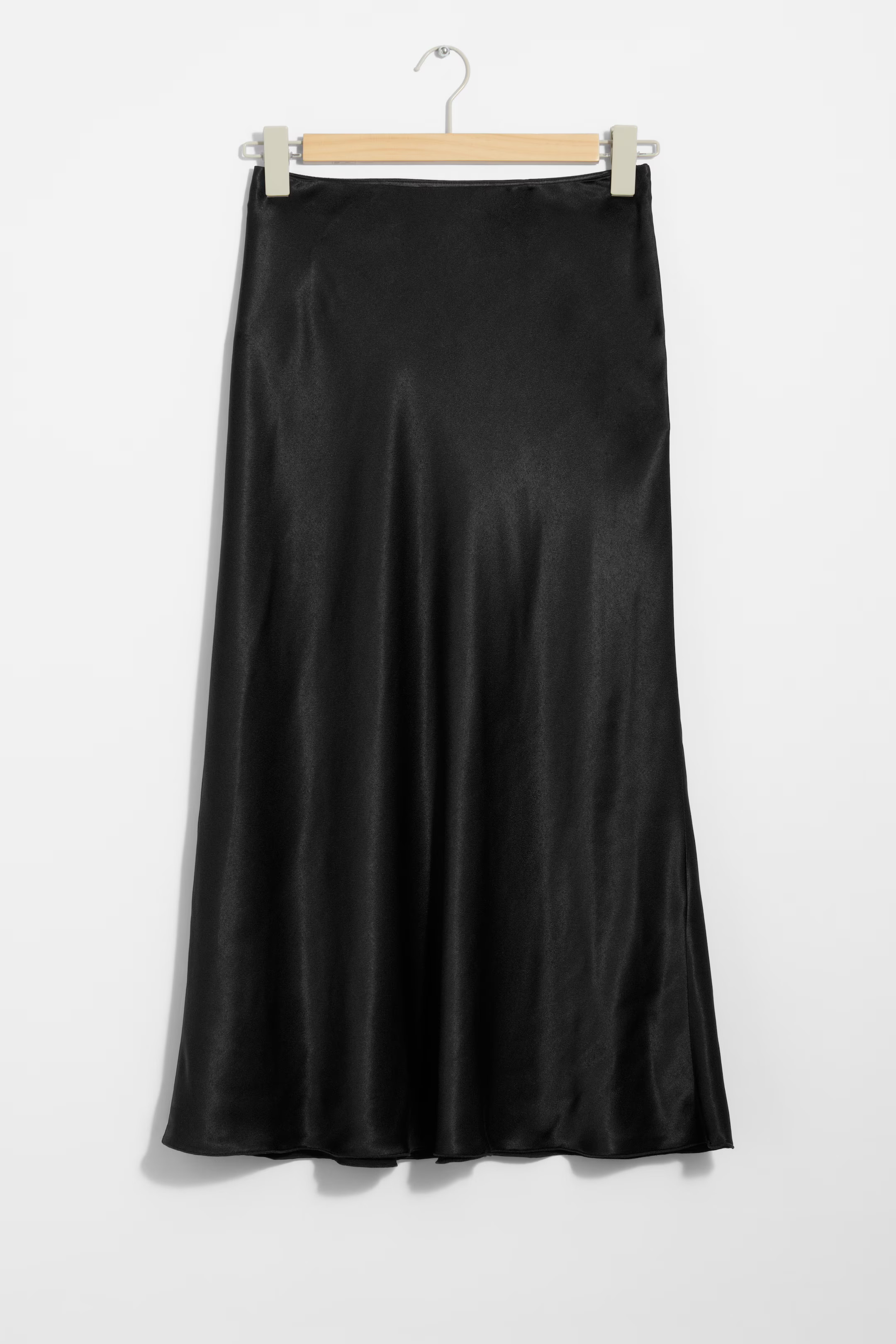 Satin Midi Skirt | H&M (UK, MY, IN, SG, PH, TW, HK)