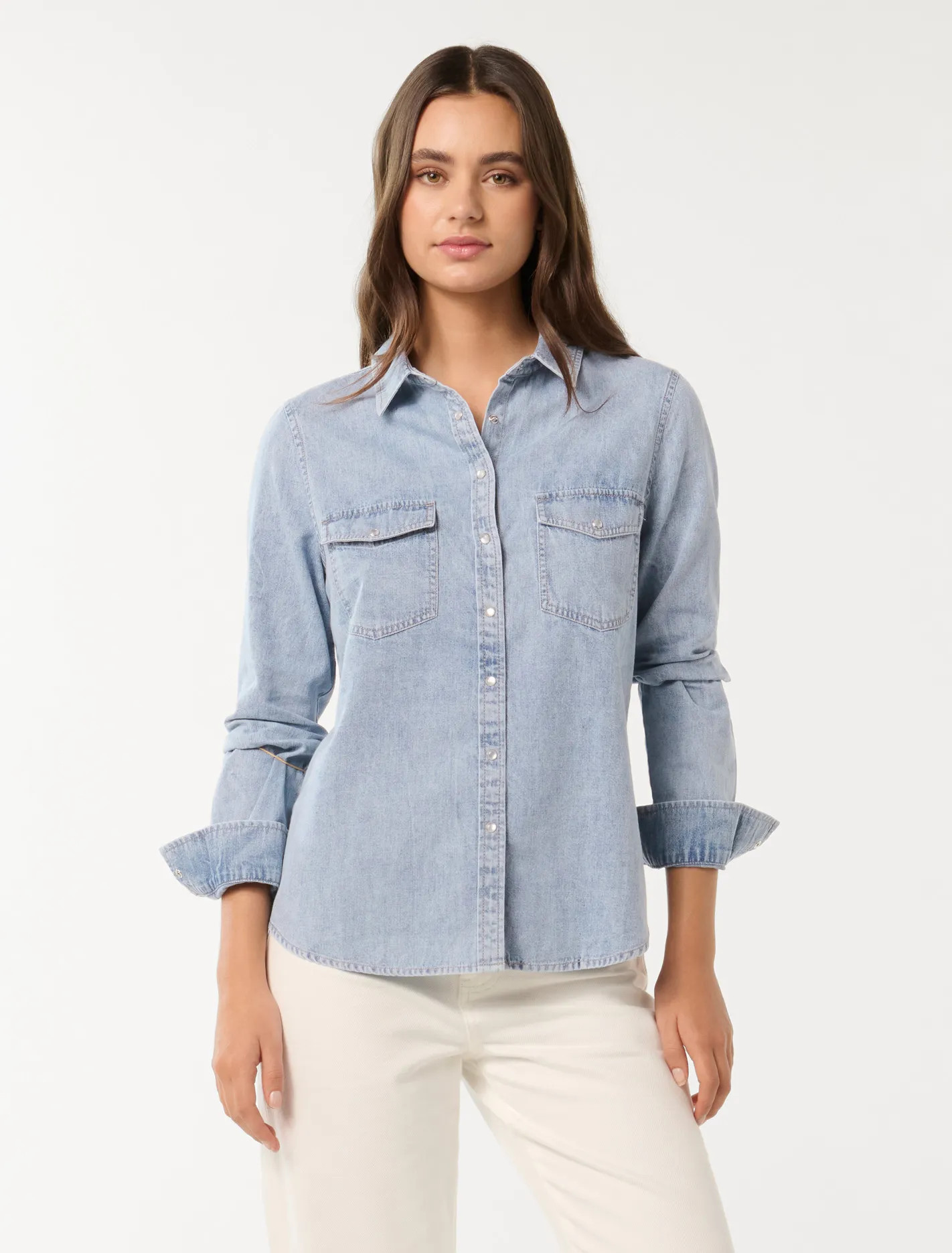 London Denim Shirt | Forever New (AU)