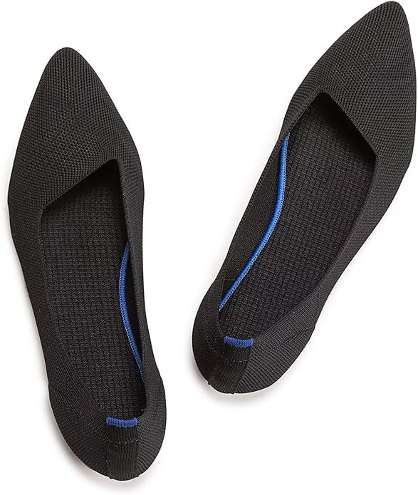 Frank Mully Womens Pointed Toe Flats Knit Dress Shoes Comfort Women Shoes Slip On Shoes for Woman... | Amazon (US)