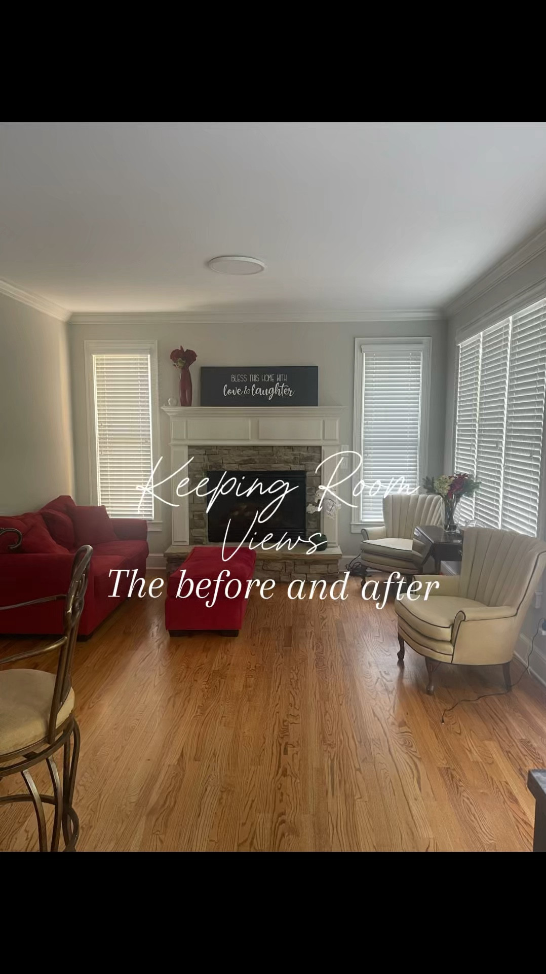 I tried to link everything I could find. The only thing not linked is the blanket. I’m still trying to find it again! The furniture is from crate and barrel so let me know if you have questions about that. 