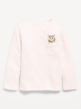 Long-Sleeve Graphic T-Shirt for Toddler Girls | Old Navy (US)