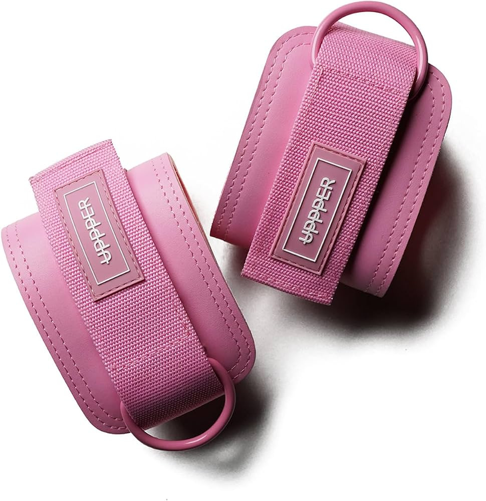 UPPPER Ankle Straps for Cable Machines (Pair) – Adjustable Padded Gym Cable Cuff Attachment, Do... | Amazon (US)